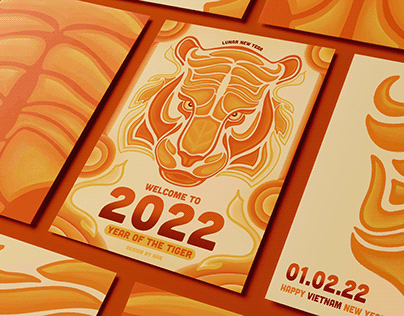 POSTER DESIGN | Year Of The Tiger | Lunar New Year