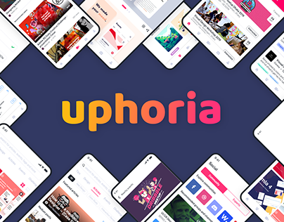 UI/UX Case Study: Uphoria iOS App Concept
