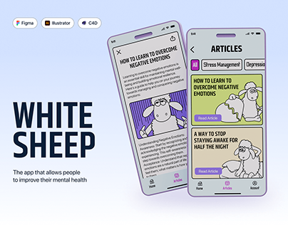 White Sheep Concept App