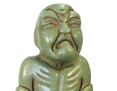 Ancient collectible: Asian religious statue