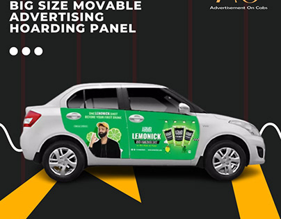 Big Size Movable Advertising Hoarding Panel Service