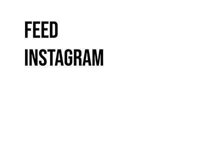 Feed - Instagram