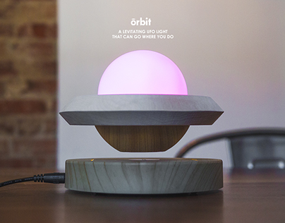 Orbit: Levitating UFO Portable Light (Prototype)