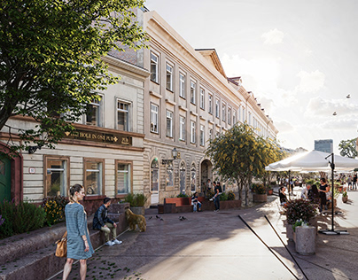 Competition entry: Old Vlaska Street, Zagreb