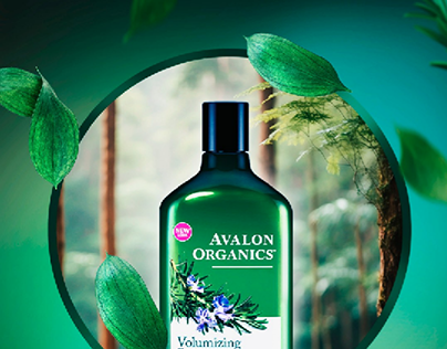 Avalon Organics / Graphic Design/ Retouch