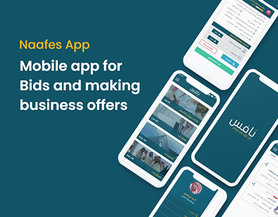 Naafes Bidding app UI/UX design