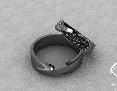 Wedding ring 3D model