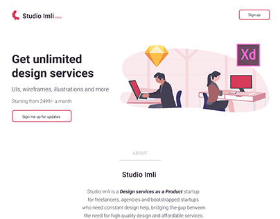 Studio Imli - Website & Logo Design
