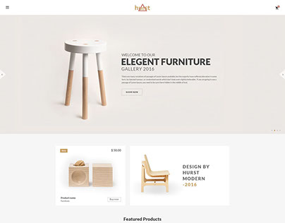 Hurst Furniture Website
