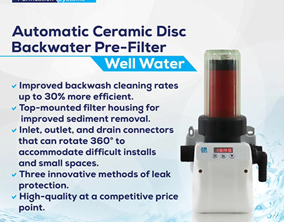 Automatic Ceramic Disc Backwater Filter