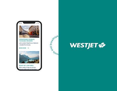 Corporate redesign "WestJet."