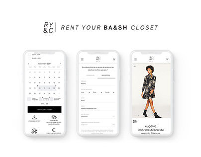 RYBC - Site e-commerce de location de vêtements