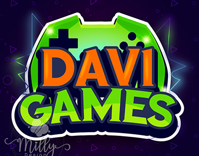 Projeto Logotipo e Mascote Game - Davi