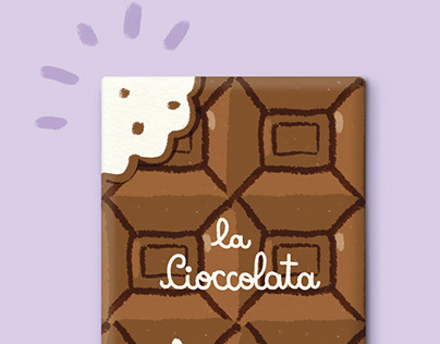 La cioccolata da mordere, packaging design