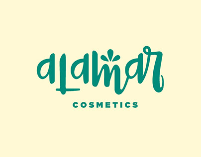 Alamar Cosmetics Logo Motion Graphic