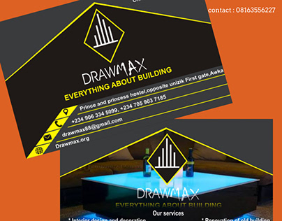 Drawmax complimentary card