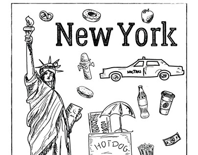 New York graphic