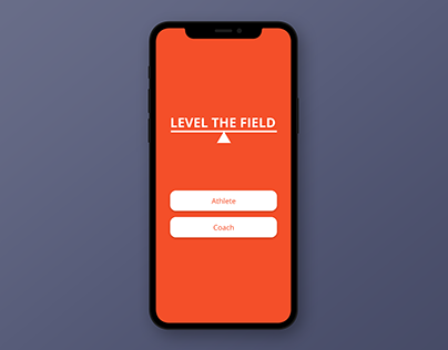 Level the Field Mobile App UI/UX