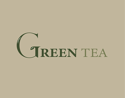 GreenTea Logo Typography