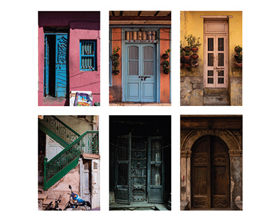 Doors of Old city Ahmedabad