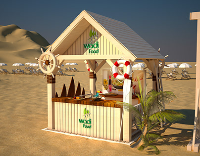 Wadi Food Booth At El Sahel 2018