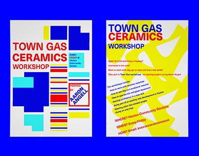 town gas poster