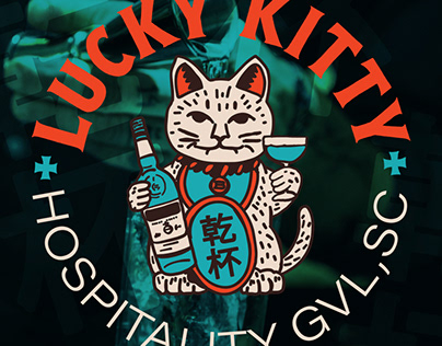 Branding - Lucky Kitty Hospitality