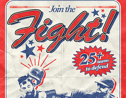 Join the Fight!-MLB Poster