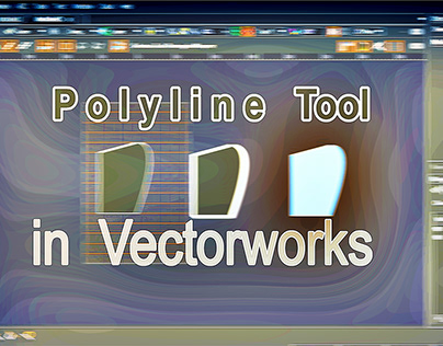Poly line Tool in Vectorworks