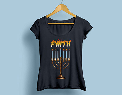 Faith-Inspired T-shirt (Illuminate Your Belief!)