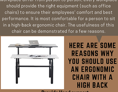 Buy The Best High Back Ergonomic Chair In Singapore