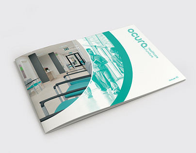 Catalogue design for Ocura Healthcare Furniture