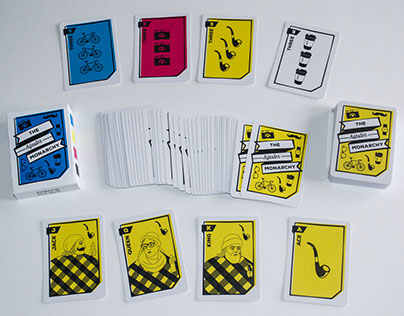 The Hipster Monarchy Playing Cards