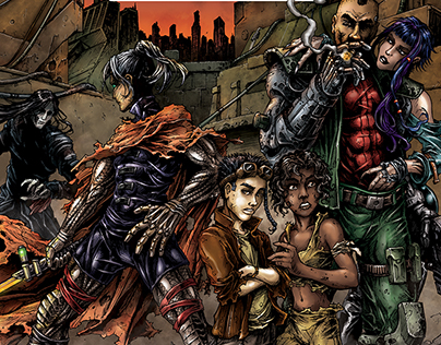 Bloodlust: Crywen stories comic covers