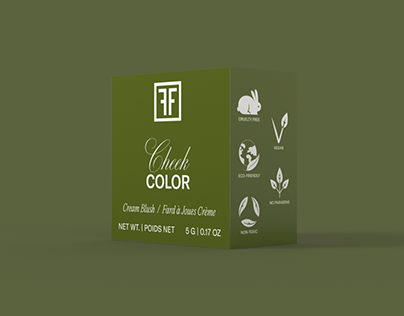 FF Cheek Color Box Design