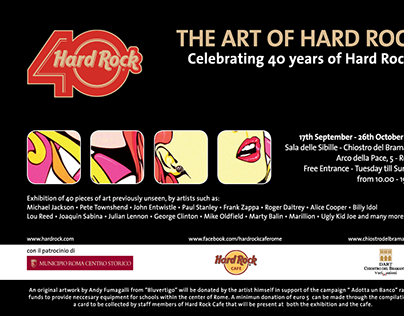 THE ART OF HARD ROCK Celebrating 40 years of Hard Rock
