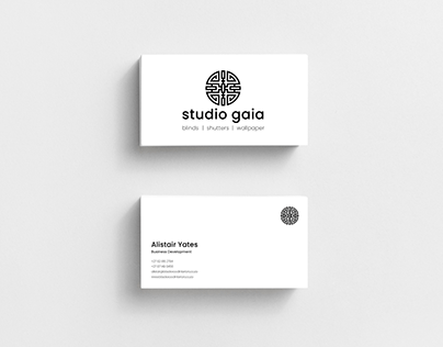 Studio Gaia Business Cards & Logo