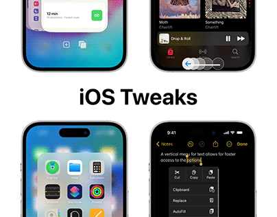 iOS Tweaks