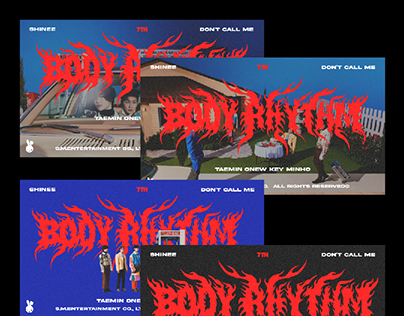 SHINee 'Body Rhythm' Title Card MV