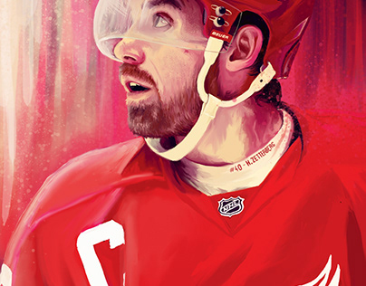 Hockey Digital Painting