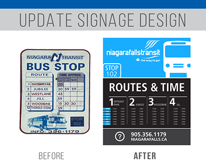Update Signage Design