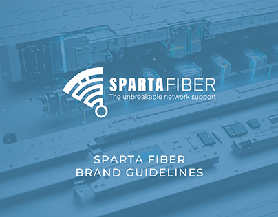 Sparta Fiber | Logo Design | Brand Guidelines