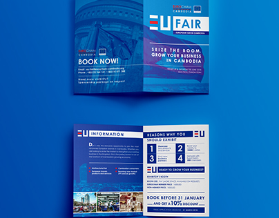 Brochure for EU Fair Cambodia