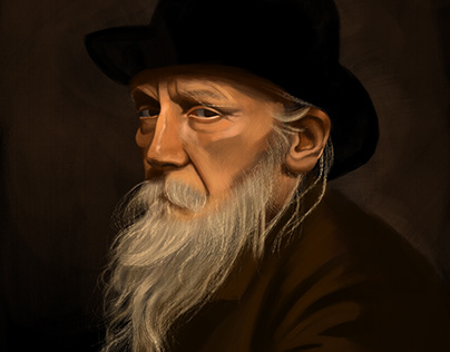 Old man (portrait study)