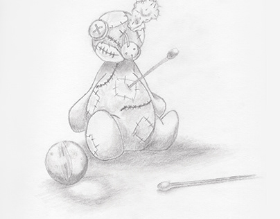 Voodoo Doll Sketch