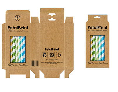 paper Straws packaging