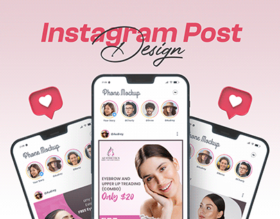 Beauty Instagram Post Design