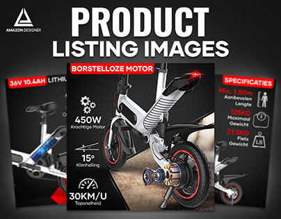 Listing Infographics Images || Electric Bike