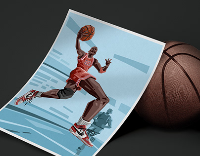 NBA illustration series