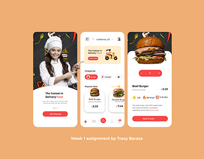 Food Delivery Replicate App